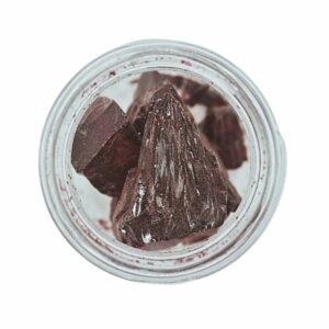 Top view of Delta 9 THCv Isolate